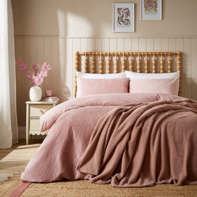 Blush Cord Bedspread Blush Cord Bedspread