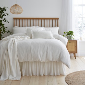 Cotton Muslin Frilled Valance Cotton Muslin Frilled Valance