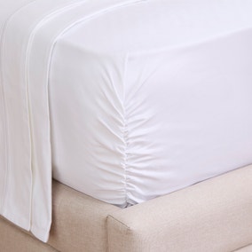 Dorma 800 Thread Count 100% Cotton Sateen Fitted Sheet