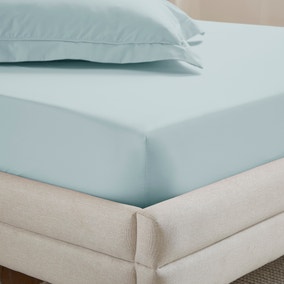 Dorma Crisp & Fresh 400 Thread Count Egyptian Cotton Percale Fitted Sheet Dorma Crisp & Fresh 400 Thread Count Egyptian Cotton Percale Fitted Sheet