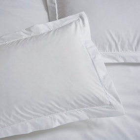 Dorma Crisp & Fresh 400 Thread Count Egyptian Cotton Percale Oxford Pillowcase Dorma Crisp & Fresh 400 Thread Count Egyptian Cotton Percale Oxford Pillowcase