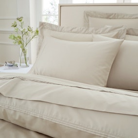 Dorma Luxurious & Silky 500 Thread Count 100% Cotton Sateen Standard Pillowcase