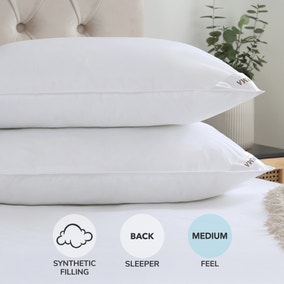 Dorma Pack of 2 Full Forever Back Sleeper Pillows