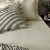Hebden Narrow Stripe 100% Cotton Fitted Sheet Hebden Narrow Stripe 100% Cotton Fitted Sheet
