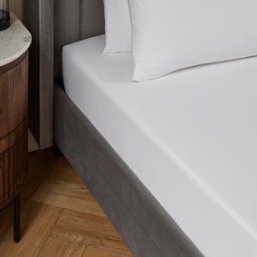 Hotel 200 Thread Count 100% Peached Cotton Fitted Sheet Hotel 200 Thread Count 100% Peached Cotton Fitted Sheet