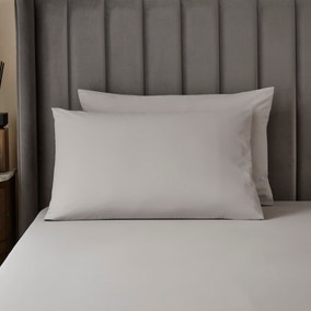 Hotel 200 Thread Count 100% Peached Cotton Standard Pillowcase Pair