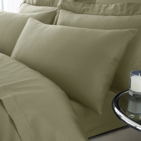 Hotel 230 Thread Count 100% Cotton Sateen Standard Pillowcase Pair