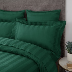 Hotel Stripe 230 Thread Count 100% Cotton Oxford Pillowcase