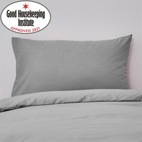 Non Iron Plain Dye Standard Pillowcase Pair