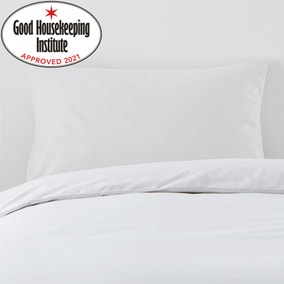 Non Iron Plain Dye Standard Pillowcase Pair