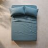 Origins of Colour 220 Thread Count 100% Egyptian Cotton Flat Sheet