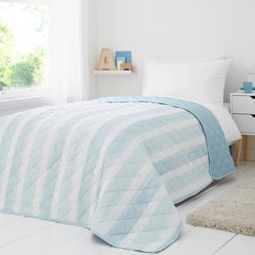 Pinsonic Stripe Bedspread 150cm x 200cm