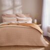 Portloe Woven Quilted Bedspread