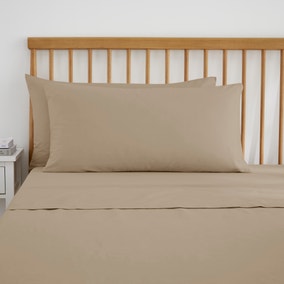 Pure Cotton Kingsize Pillowcase Pair