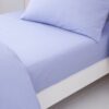 Set of 2 Pure Cotton Fitted Bed Sheets