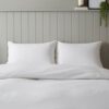 Soft & Cosy 100% Brushed Cotton Large Standard Kingsize Pillowcase Pair