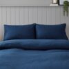 Soft & Cosy 100% Brushed Cotton Large Standard Kingsize Pillowcase Pair