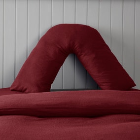 Soft & Cosy Luxury 100% Brushed Cotton V-Shape Pillowcase