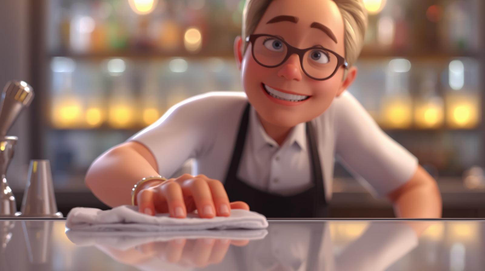 The Honest Bartender The Honest Bartender transparent animation